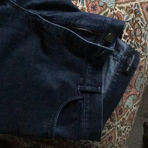 Lafayette 148 Straight Leg Jeans Dark Wash Size 8